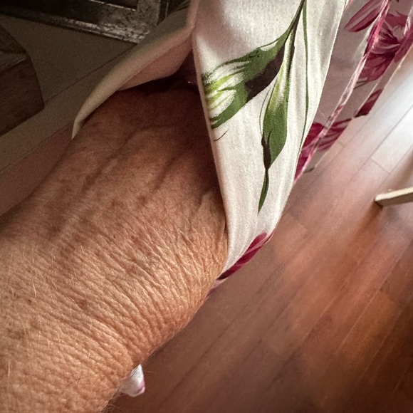 Roz & Ali Pink Floral A-Line Skirt - Picture 11 of 11